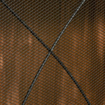 Fireplace Guard, 3-Panel Folding Screen, Metal Black