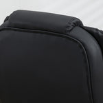 Office Chair, High Back Massage Swivel, Faux Leather Black