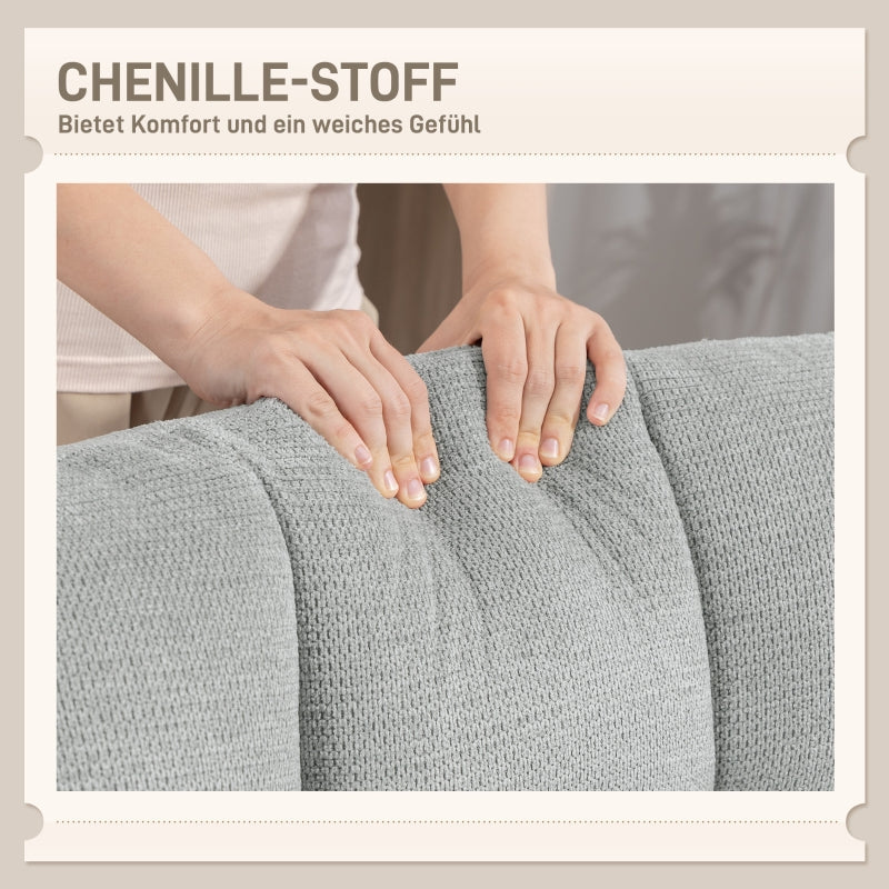 Swivel Lounge Chair with Wide Seat, Water-Repellent, Crossed Steel Legs, Light Grey
