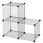 Small Animal Outdoor Enclosure, Flexible Metal Mesh, Black