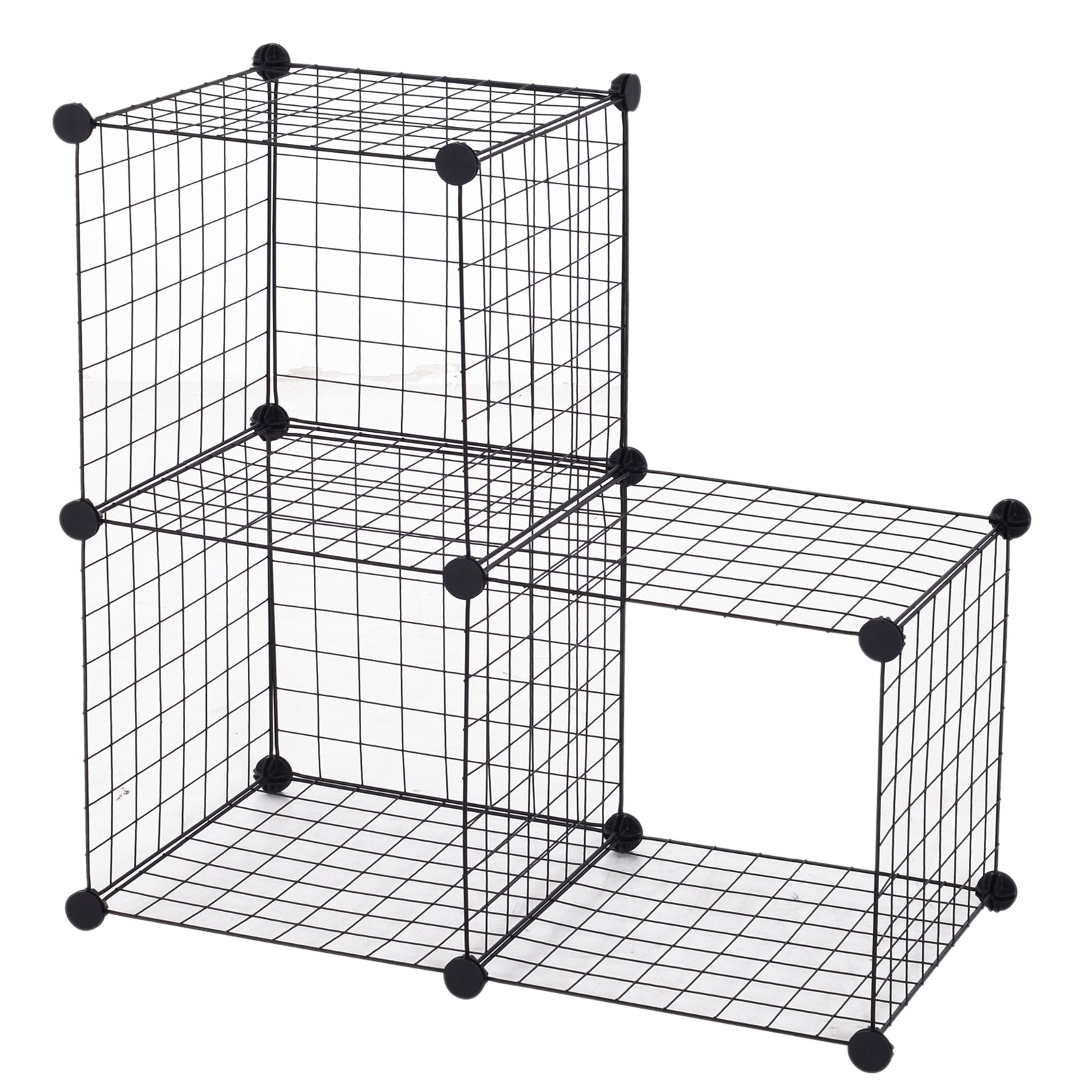Small Animal Outdoor Enclosure, Flexible Metal Mesh, Black