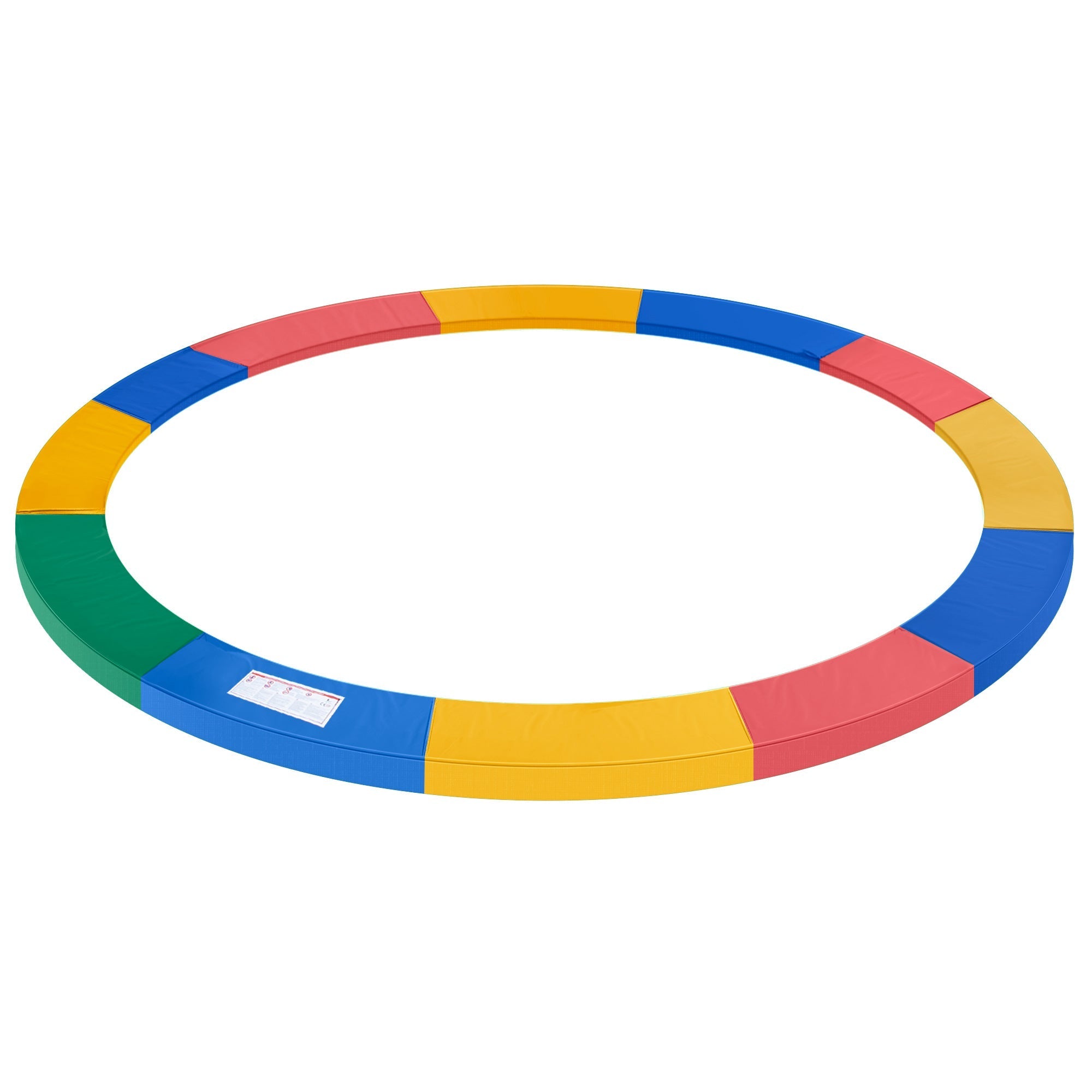 Trampoline Accessory Set, Edge Cover Safety Net, Ø 366cm, Colorful