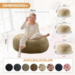 Beanbag Sofa Chair for Adults, Soft Comfortable Reading, 90 (Size)