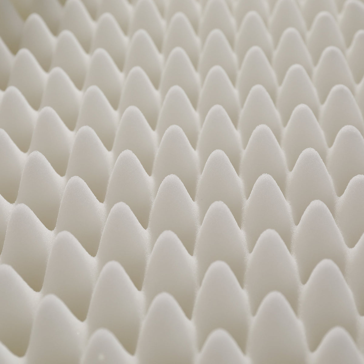 Foldable mattress, ergonomic breathable durable, white