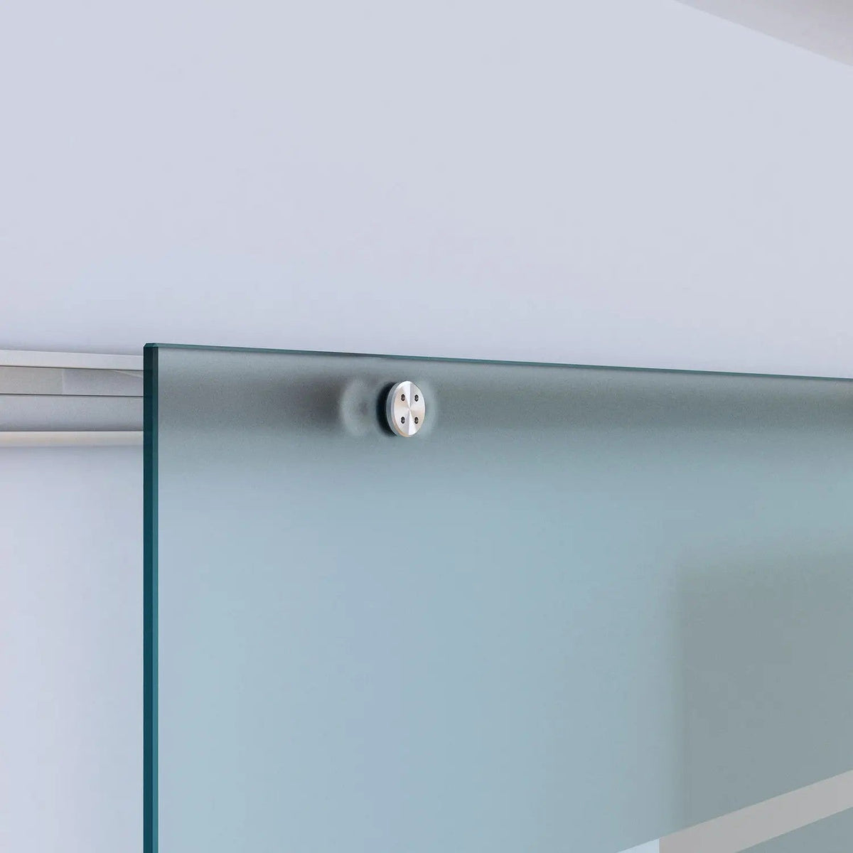Glass Sliding Interior Door Partially Frosted 775-1025 x 2050 mm Glass