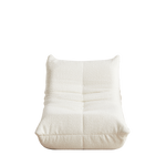 Togo Style Floor Lounge Chair Armless Memory Foam - Chenille