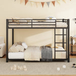 Bunk Bed 140x200 Classic Iron Frame - Black