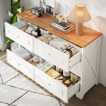 Sideboard Modern 6 Drawers Minimalist 120x40x76 cm