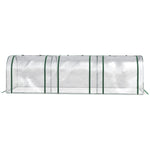 Foil Greenhouse Hothouse for Plant Cultivation, 295x100x80cm, Transparent Steel