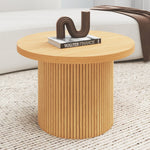 Coffee Table Round Solid Wood