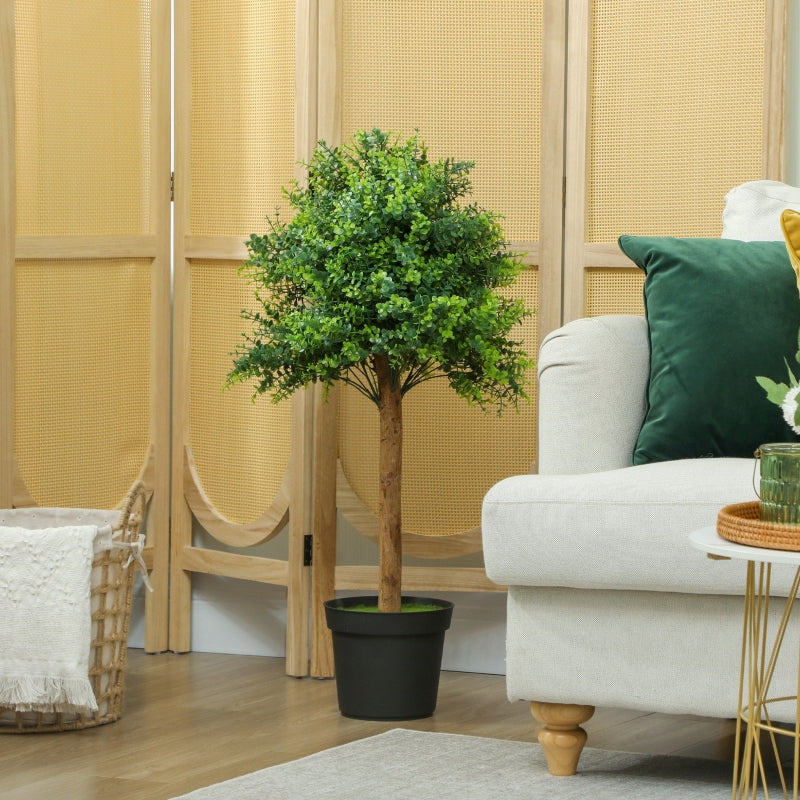 Artificial Boxwood 90cm Plant, Plastic