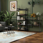Coffee Tables, Round Stackable, Steel, Black