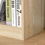 Bookcase 3-Tier Storage Shelf Natural
