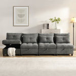 Cloud Modular Sofa 4-Seater Separable Storage Sleeper Chenille