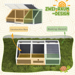 Turtle Box, Bottomless Outdoor Enclosure, Light Gray