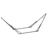 Foldable 2-in-1 Hammock Stand & Clothes Rack, 120kg Load Capacity, 290x92x88cm, for Garden & Patio