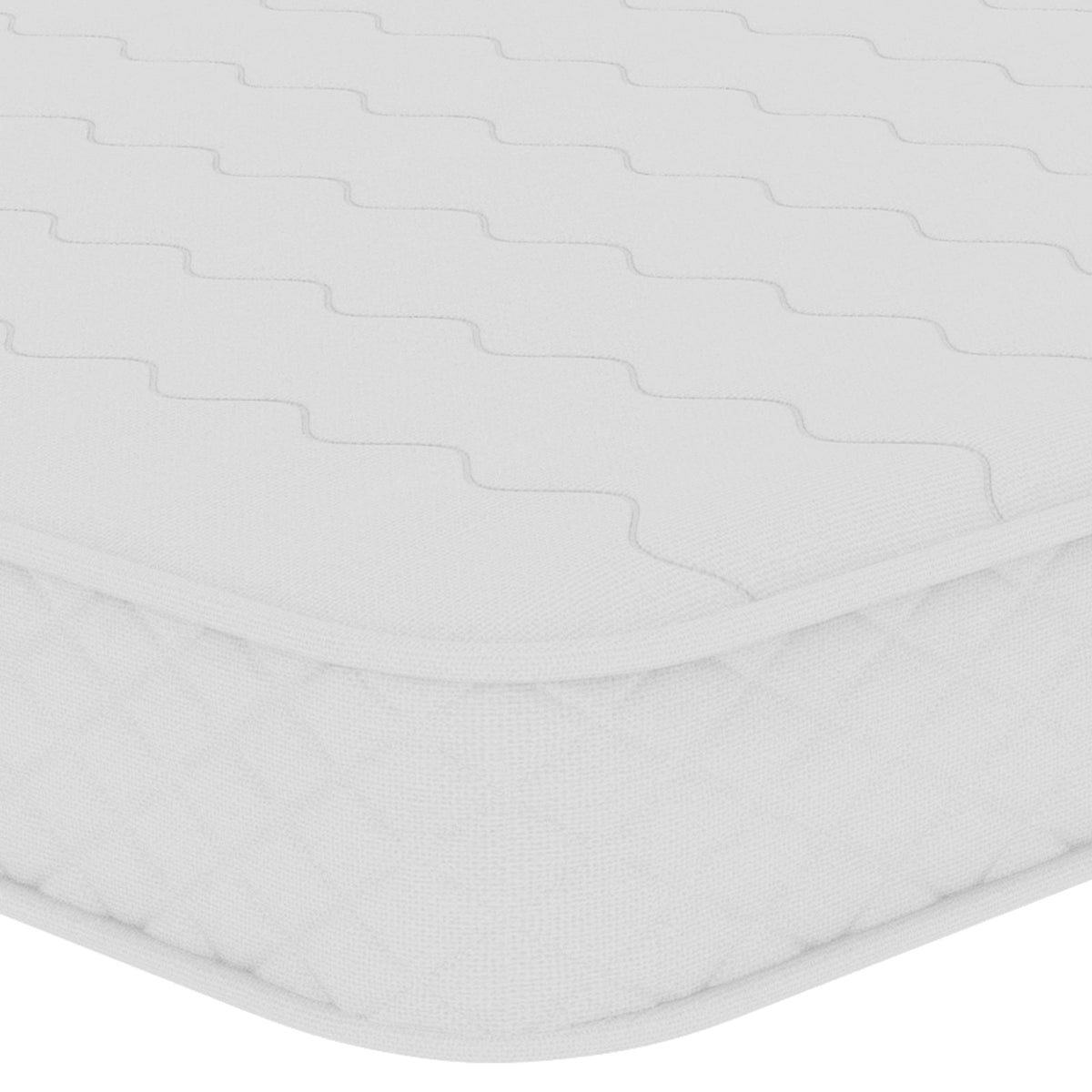 Mattress 3D Breathable Independently Wrapped Dual Support 160x200cm - White