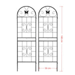 Metal Garden Trellis, 2 Pack for Climbing Plants, Metal