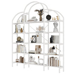 Shelf 170x26x190cm 5-Tier Cloud Shape - White