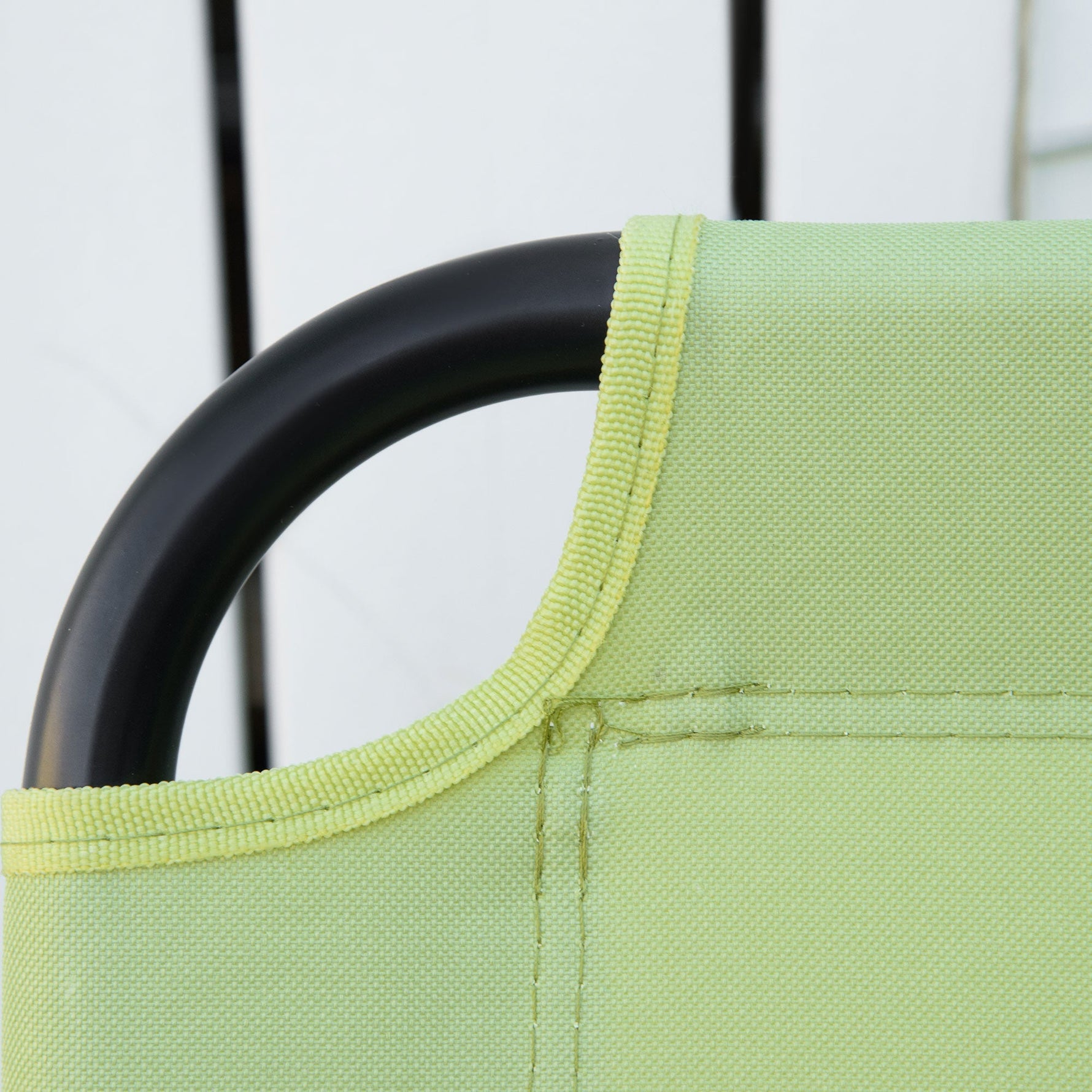 2-Seater Folding Camping Chair, Portable with Cup Holder, Light Green