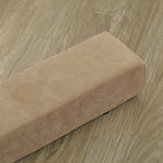 Foldable Balance Beam, Non-Slip Suede, Durable Wood, Brown