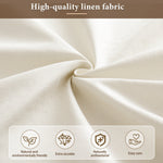 Upholstered Daybed Sofa Bed Extendable 90x200cm Storage Drawers USB Port Beige Linen