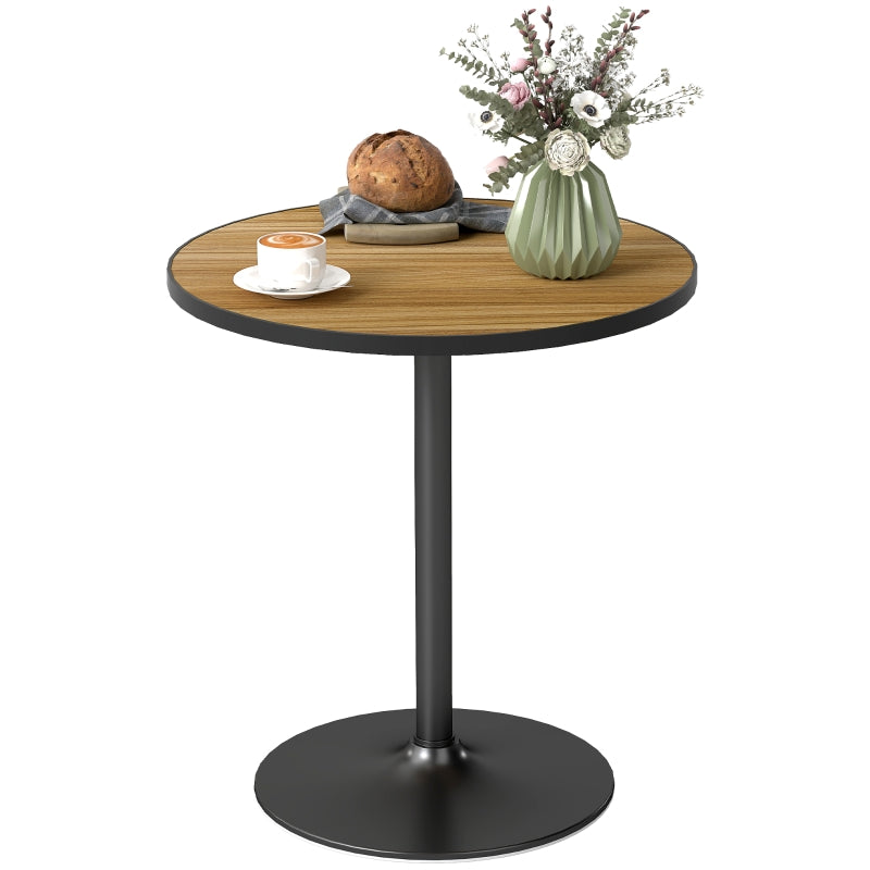 Dining Table, Round Modern Ø70 cm 4-Person, Oak