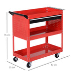 garden bench 60 kg load capacity, weatherproof and stable, red