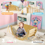 Climbing Arch 4-in-1 Seesaw Ladder Swing Cushion Max 50kg