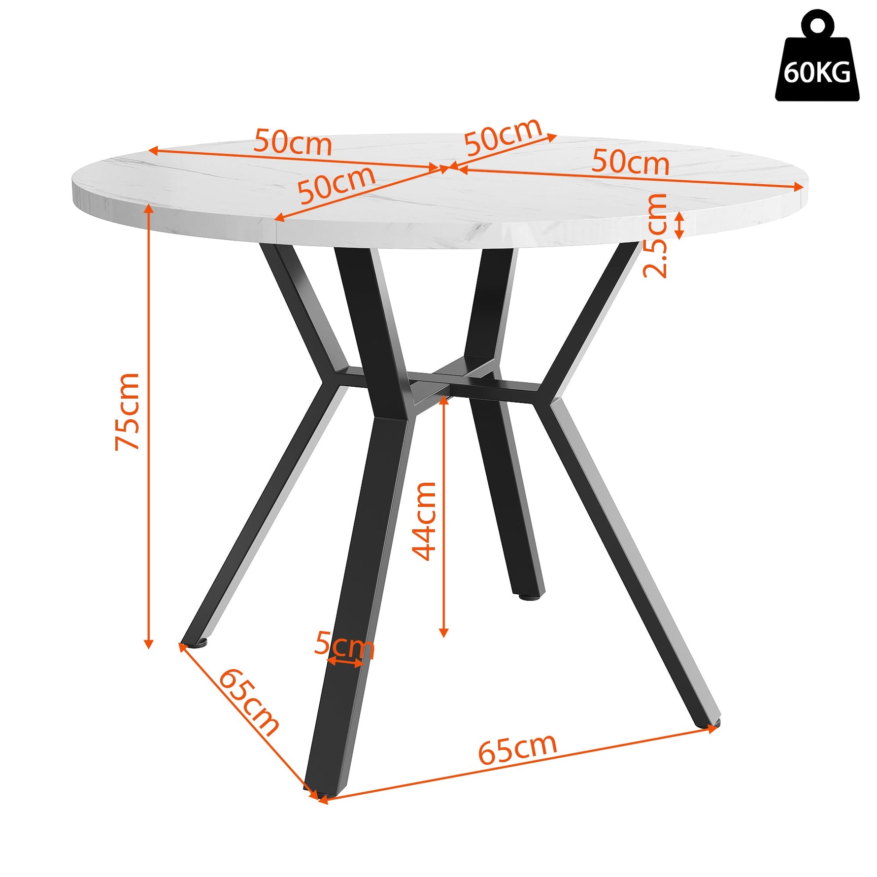 5-Piece Dining Set Modern Round Marble Table 4 Ergonomic Chairs Black Metal Grey Suede
