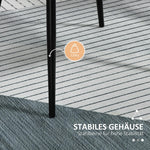 Dining Chairs, Set of 2, Upholstered, Light Grey Linen