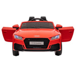 Audi Kids Electric Car 12V with Remote Control and LED Lights, Red