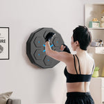 Electronic Bluetooth Boxing Machine, Wall-Mounted Smart Target with Music and LED