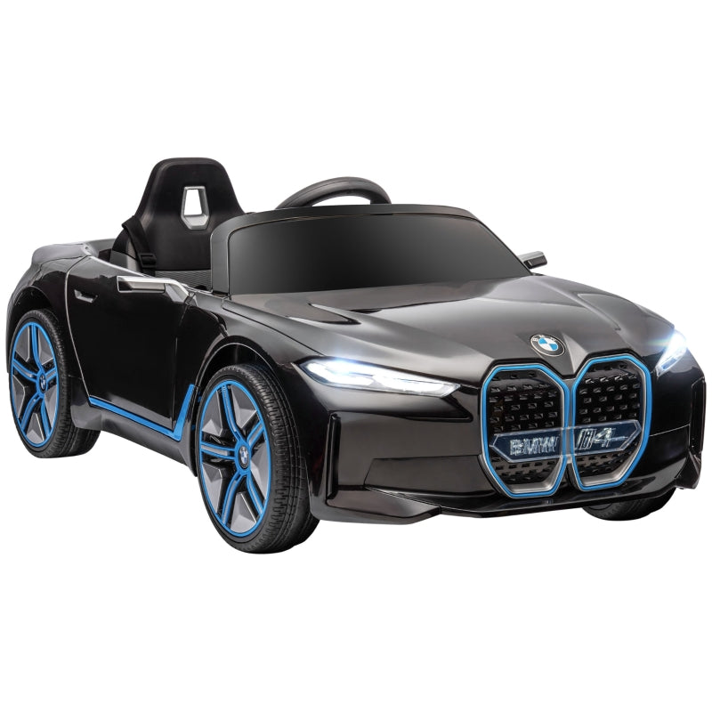 Children's Ride-on Car with Remote Control and Multimedia Player, Black