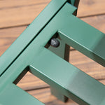Garden Bench, 280 kg Load Capacity Weatherproof, Dark Green