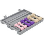 Dumbbell Set 6-Piece Adjustable 0.5/1/1.5kg Weights with Case