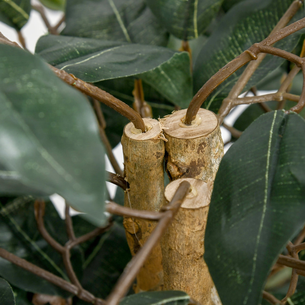 Artificial Ficus Tree 150cm Indoor/Outdoor Plastic Pot