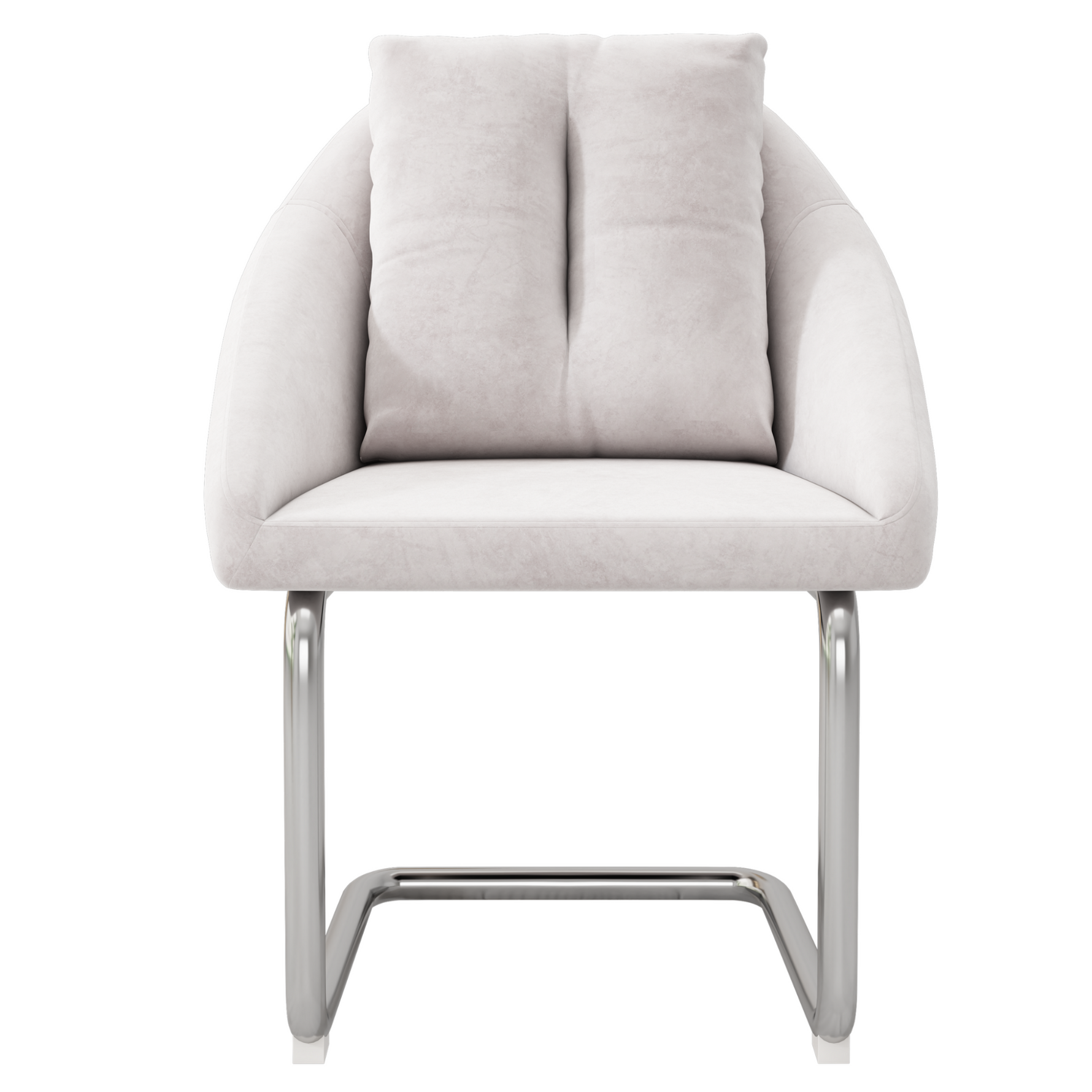 Velvet Dining Chair Set of 6, Luxurious Swivel Design with Cushions and Curved Legs, Beige Samt