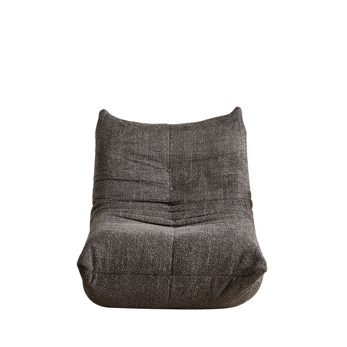 Togo Style Floor Lounge Chair Memory Foam - Chenille