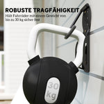 Bicycle Wall Mounts, Vertical Foldable for 4 Bikes, Black