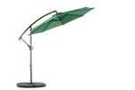 14.8 Ft Double Sided Outdoor Umbrella, Rectangular Large with Crank, Dark Green