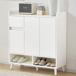 Chest of drawers with adjustable shelves, minimalist home organizer, solid wood
