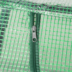 Greenhouse Window PE 180x60x60cm Tomato Cold Frame, Green
