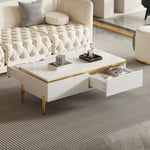 Coffee Table Multifunctional Side Table 100x50x36cm High-Gloss