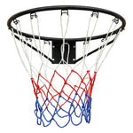 Basketball Rim, Durable Steel Weather-Resistant, Black