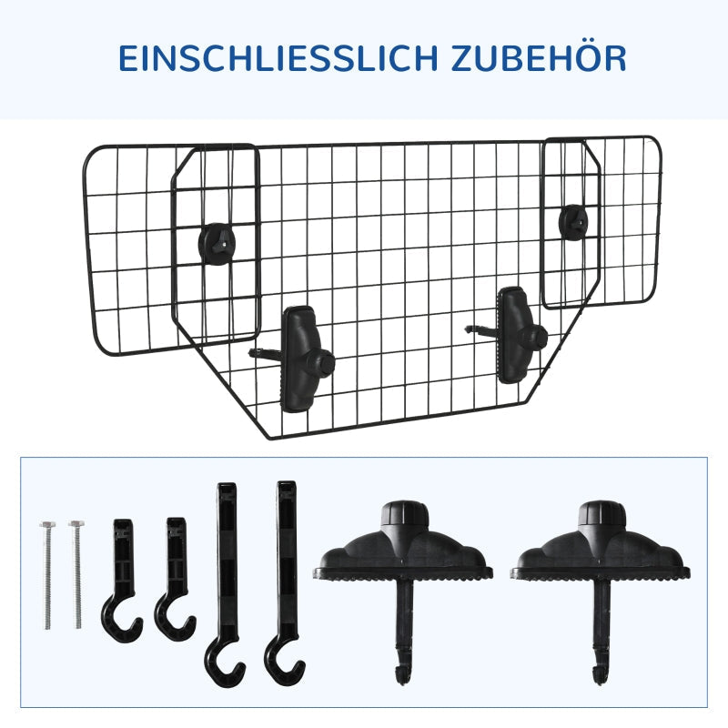 Dog Guard Car Trunk Guard, Universal Adjustable, Metal