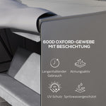 Garden Swing Cover, Protective, Waterproof, Sun Protection, Oxford Grey
