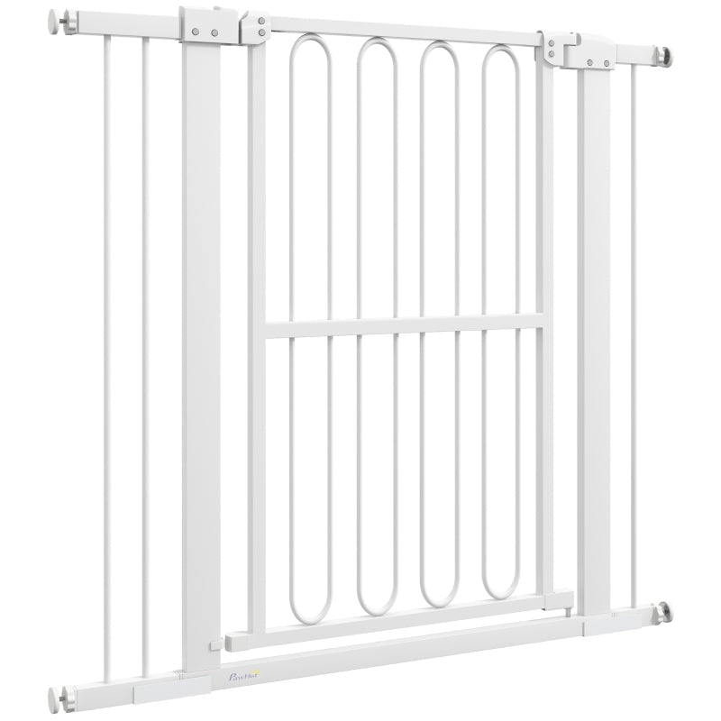 Dog Safety Gate, 76-104 cm, Stair, Metal