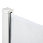 Stair Gate Extendable Door Safety Partition White PVC