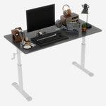 Adjustable Study Desk, Height-Adjustable Multi-Purpose Compact Home/Office Desk